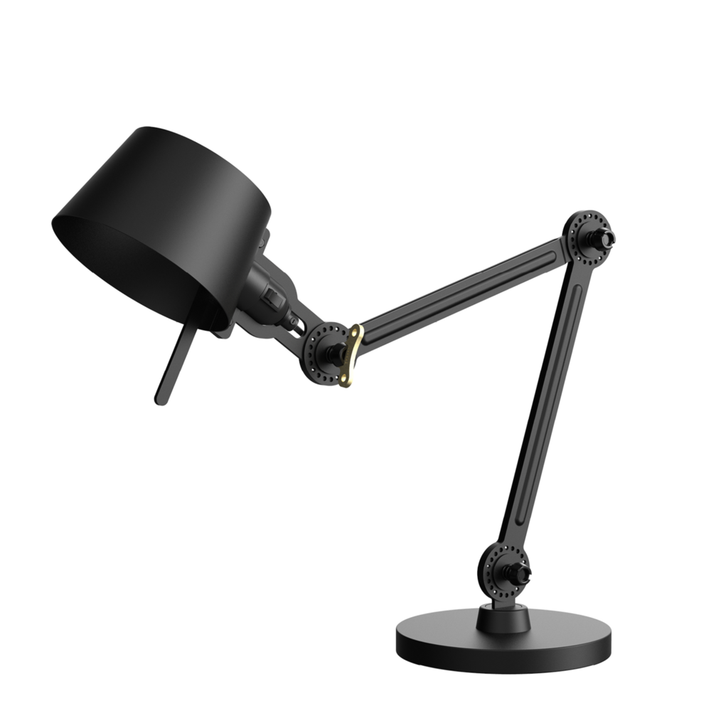 Tonone Bolt Desk 2 arm foot small smokey black