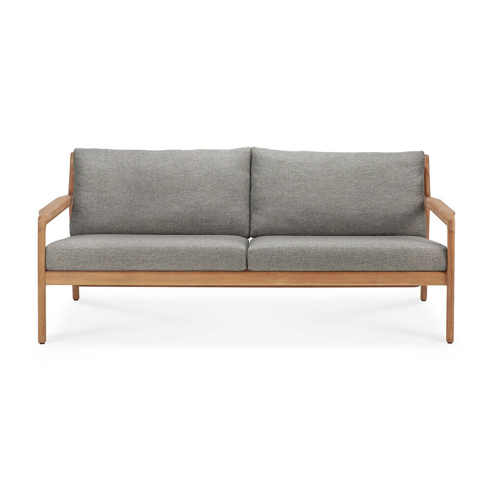 ethnicraft outdoor teak 2zits bank mocha