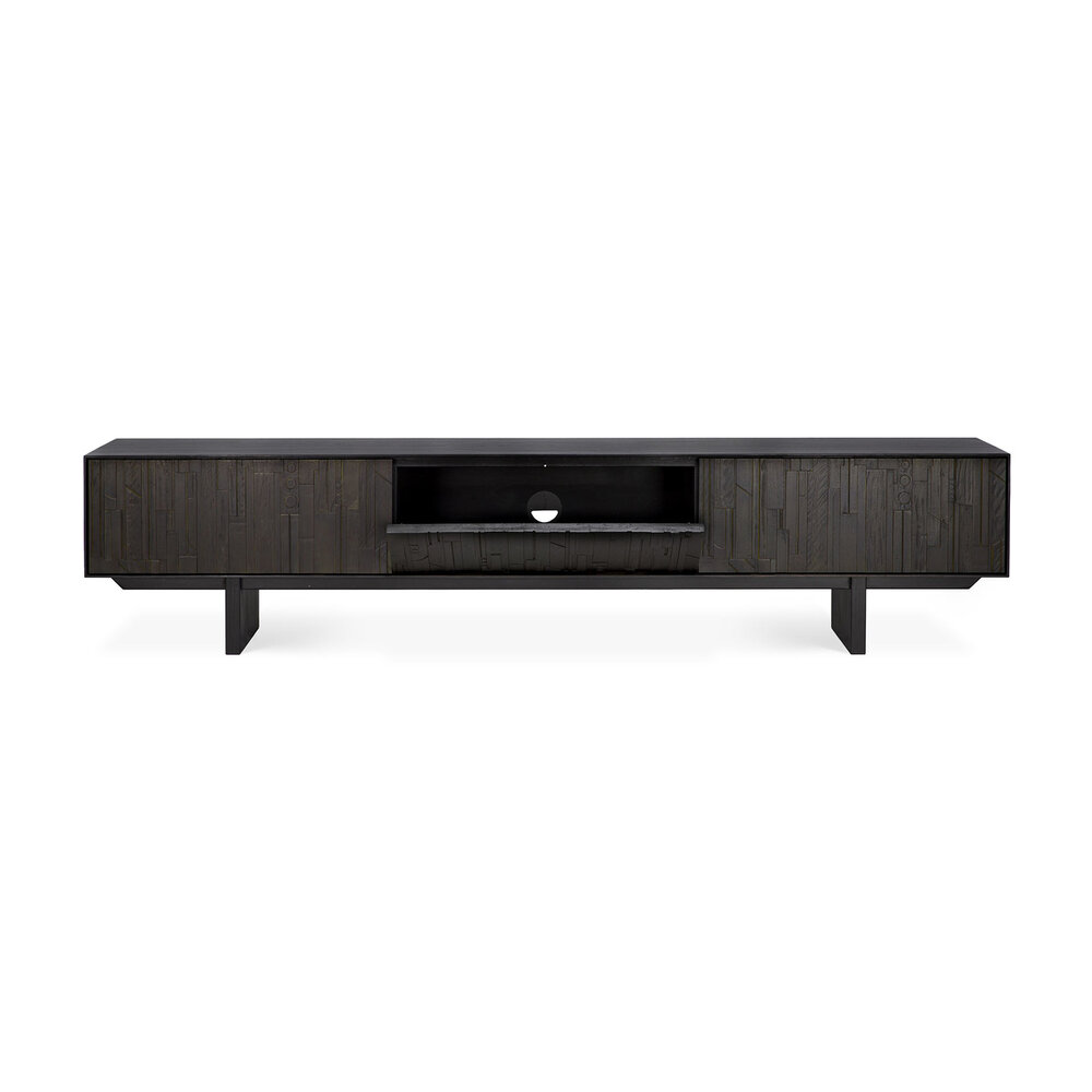 Ethnicraft Teak Mosaic TV cupboard 242 cm