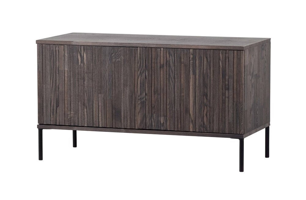 WOOOD Premium Gravure tv meubel 100 cm essen espresso