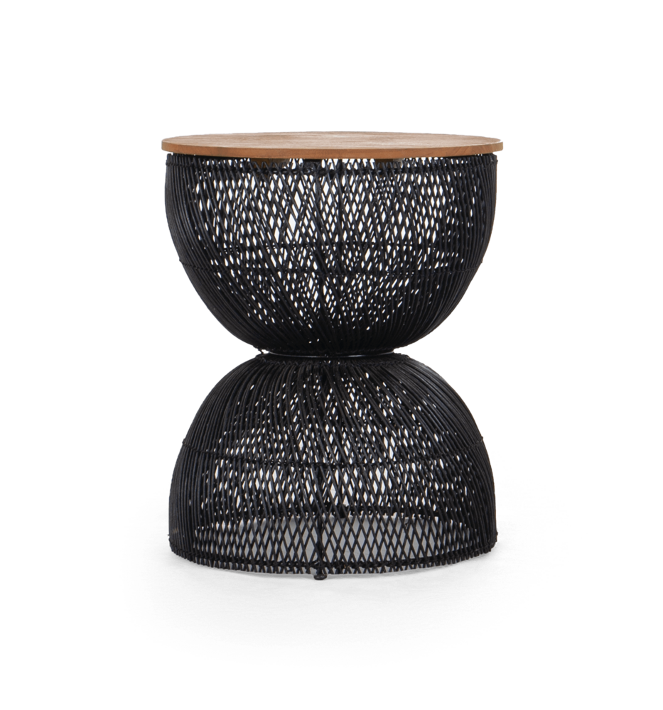 dBodhi Collectabels Wave Bijzettafel Charcoal