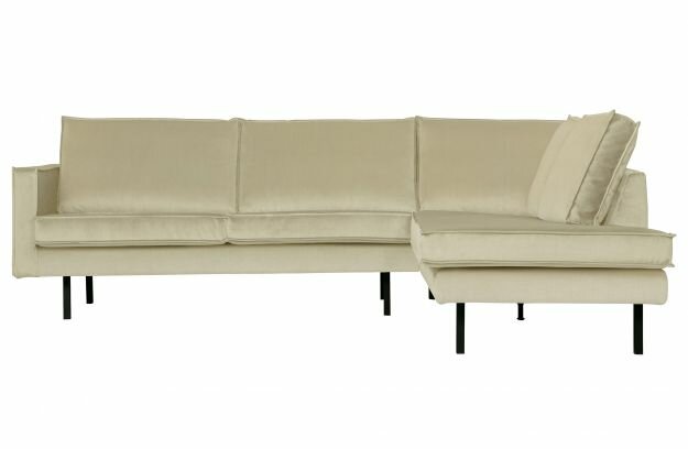 WOOOD Premium Rodeo Hoekbank Rechts Velvet Pistache