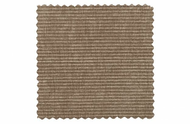 WOOOD Premium Statement 1-zits Element Brede Platte Rib Clay