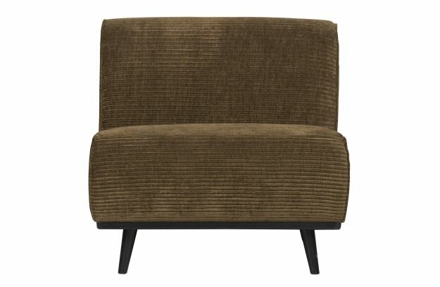 WOOOD Premium Statement 1-zits Element Brede Platte Rib Rock
