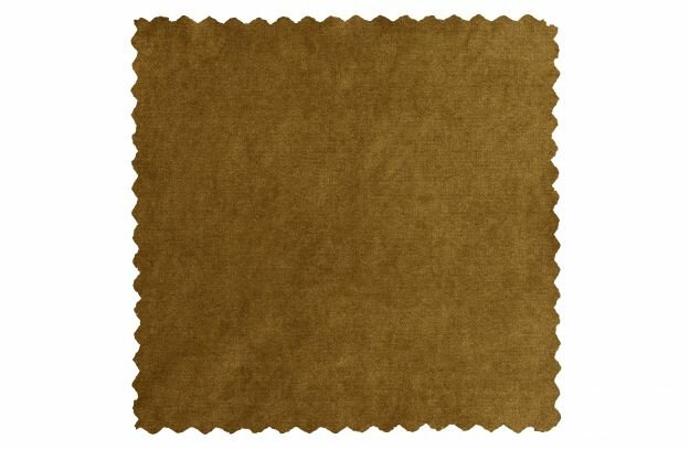 WOOOD Premium Statement Hocker Fluweel Honing Yellow