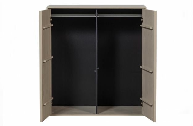 Vtwonen Daily Closet Double 110x100cm Grenen Dakargrau [FSC]