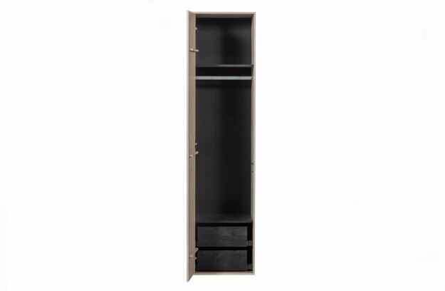 Vtwonen Daily Closet Single200x50cm Grenen Dakargrau [FSC]