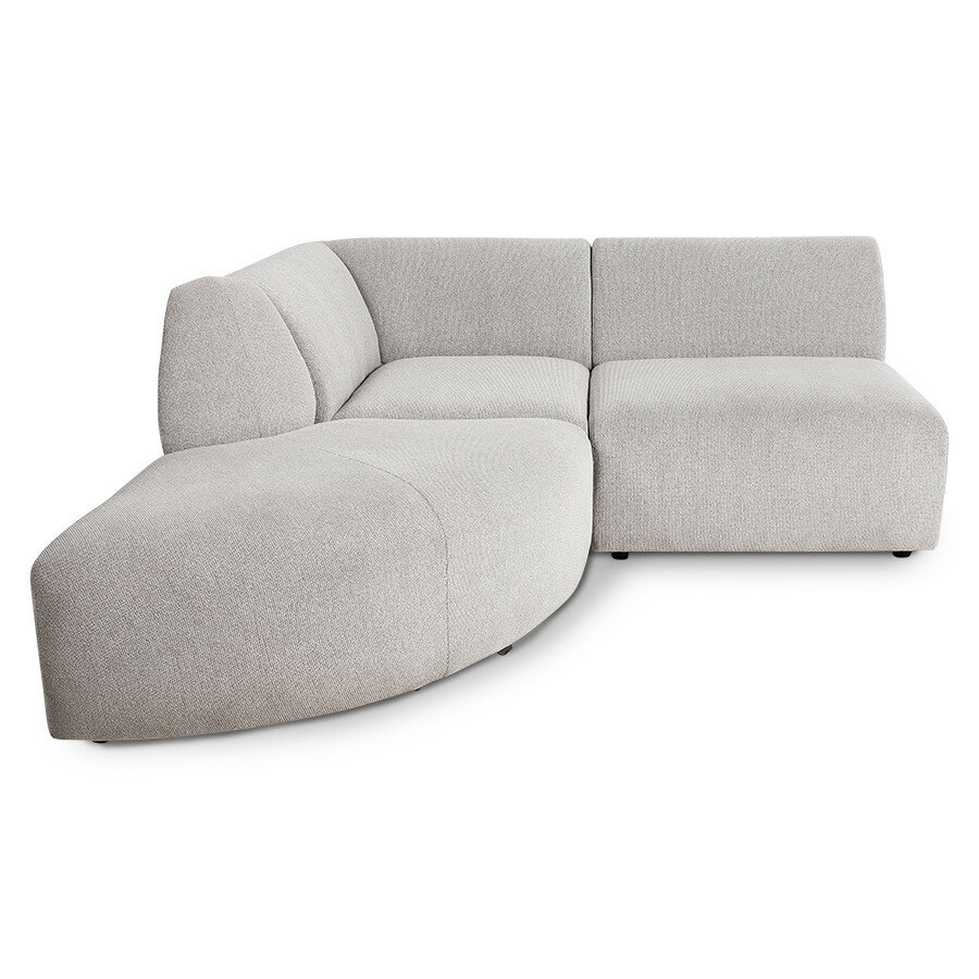 HKLIVING Jax bank element middle in sneak light grey