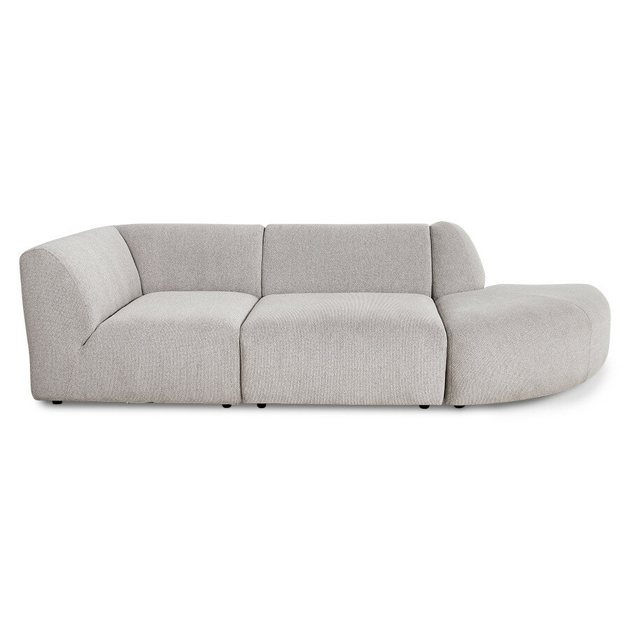 HKLIVING Jax bank element middle in sneak light grey