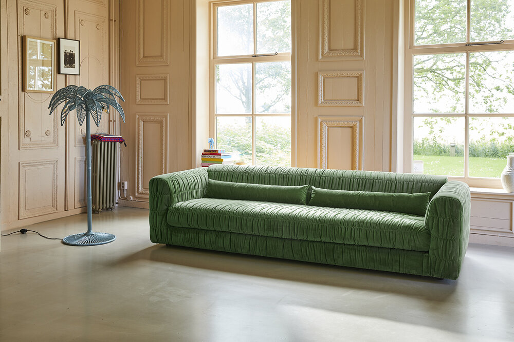 HKLIVING Club bank royal, velvet green