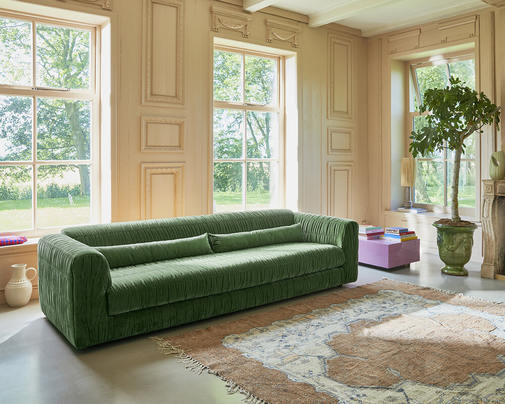 HKLIVING Club bank royal, velvet green