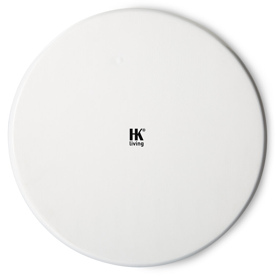 HKLIVING porcelain dinner plate palms, green