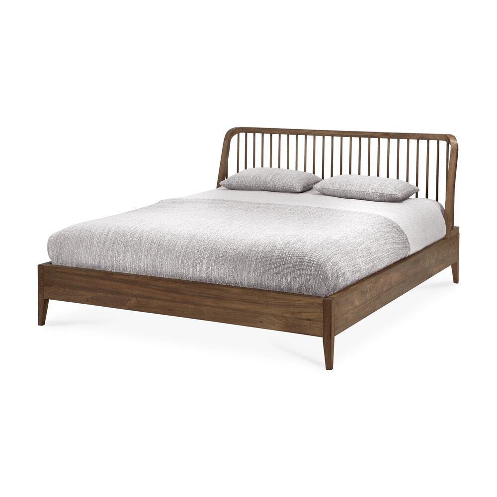 Ethnicraft Teak Spindle bed 180-200