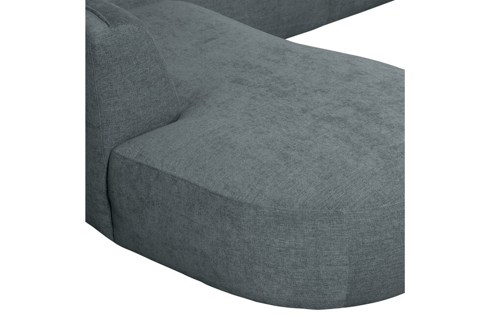 Woood Essentials Polly Bank U-vorm Links Blauw/Groen