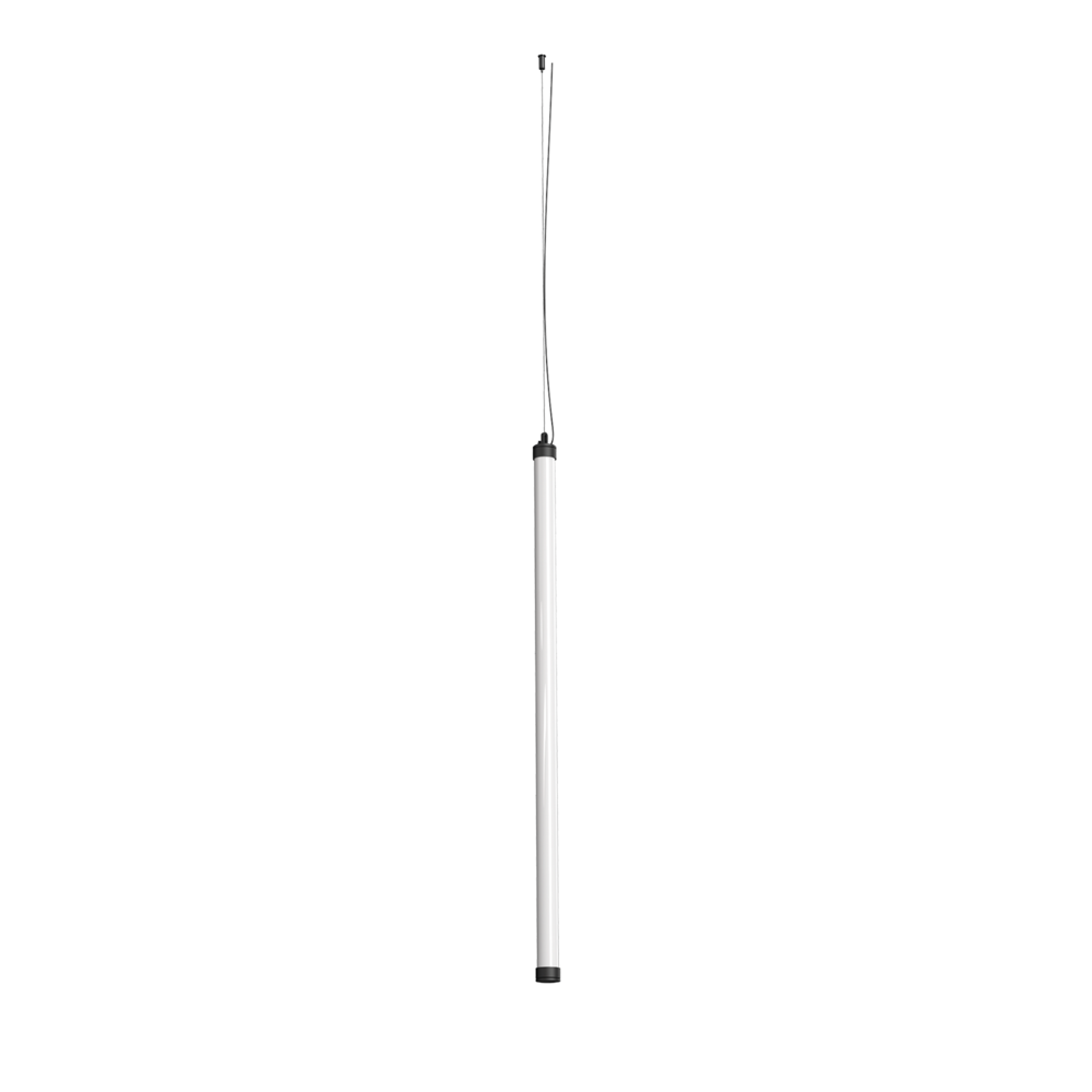 Tonone Mr. Tubes Led Pendant Vertical 1000 Driver Separate Smokey Black 4000k