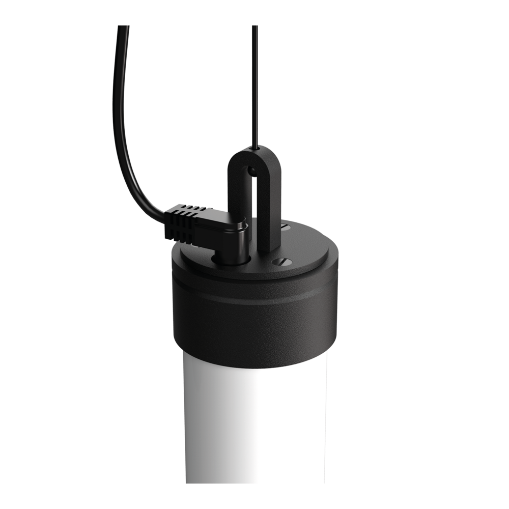 Tonone Mr. Tubes Led Pendant Vertical 700 Driver Separate Smokey Black 2700k
