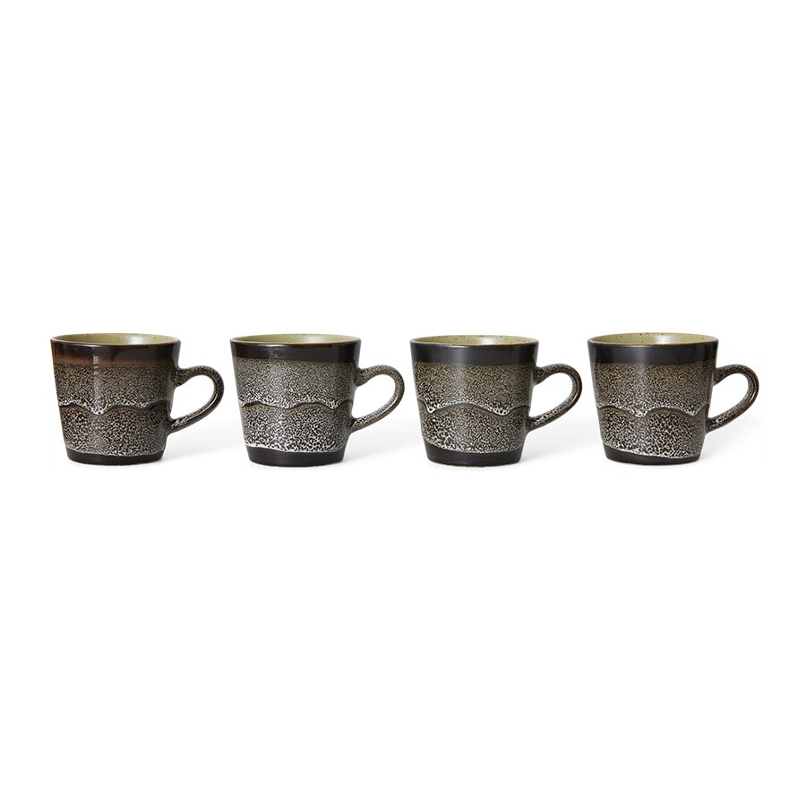 HKLIVING 70s ceramics americano mug, rock on