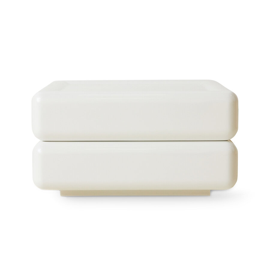 HKLIVING Space coffee table white
