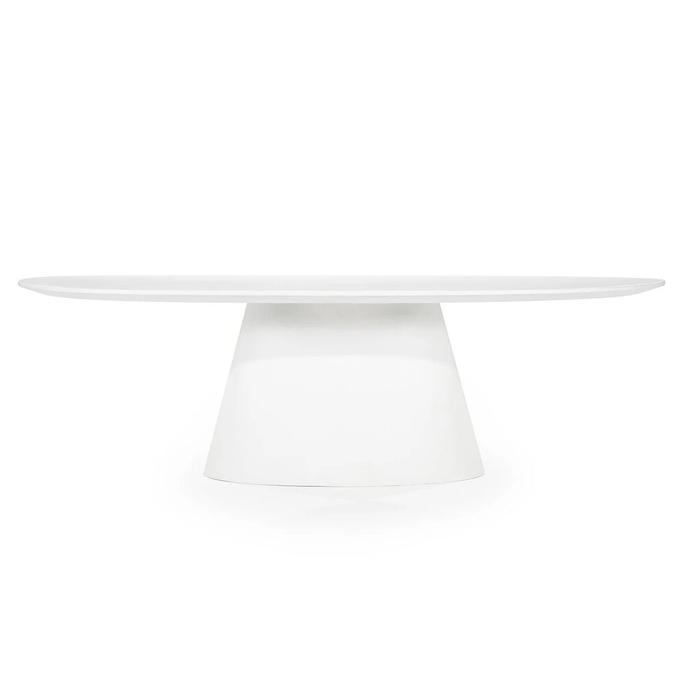 Eleonora eettafel Elin ovaal 200cm