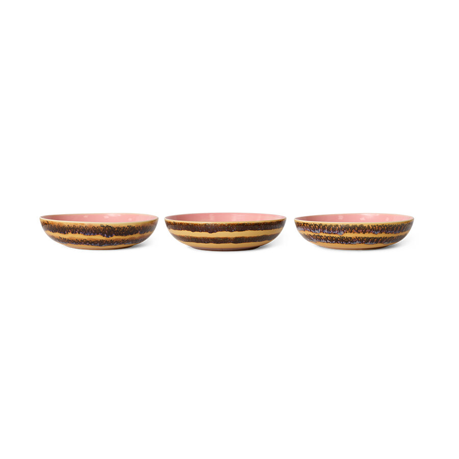 HKLIVING 70s ceramics: salad bowl serene