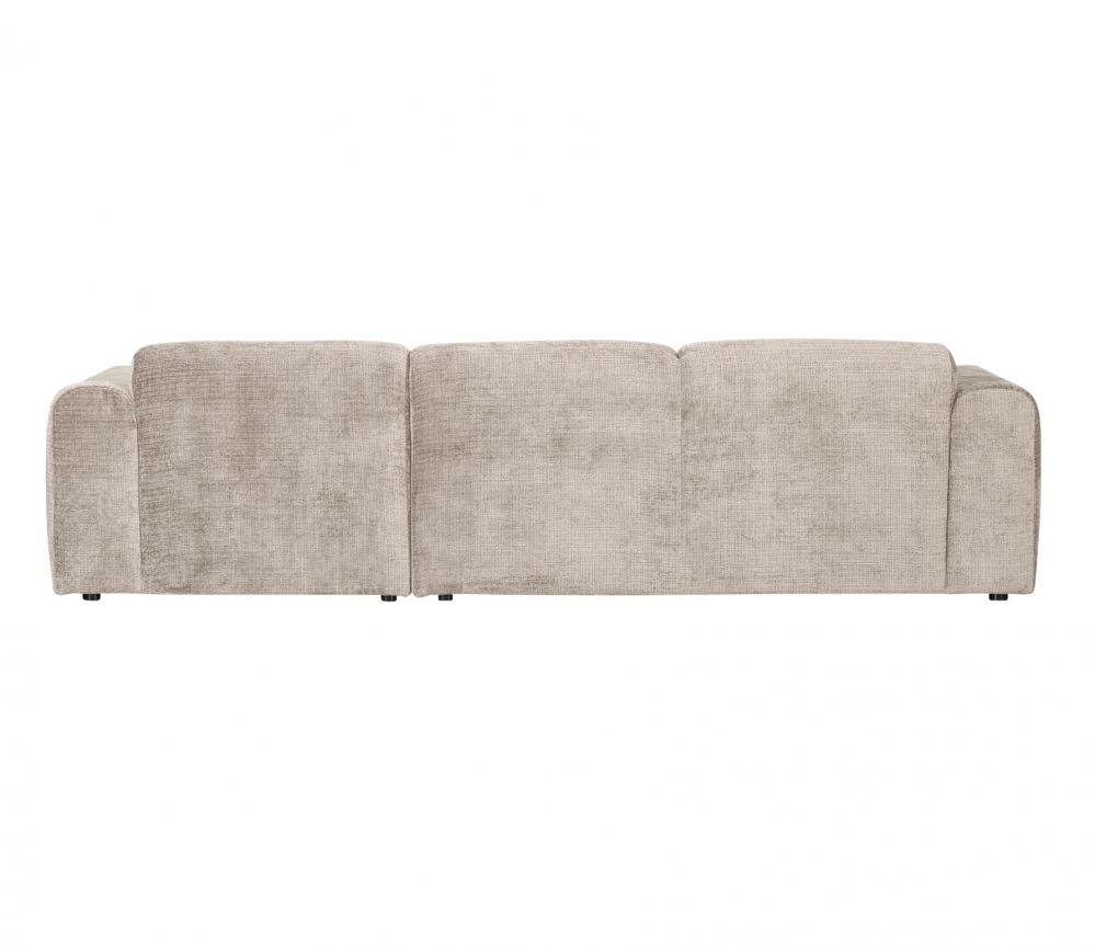 WOOOD Premium Cloud hoekbank Chenille Naturel Links