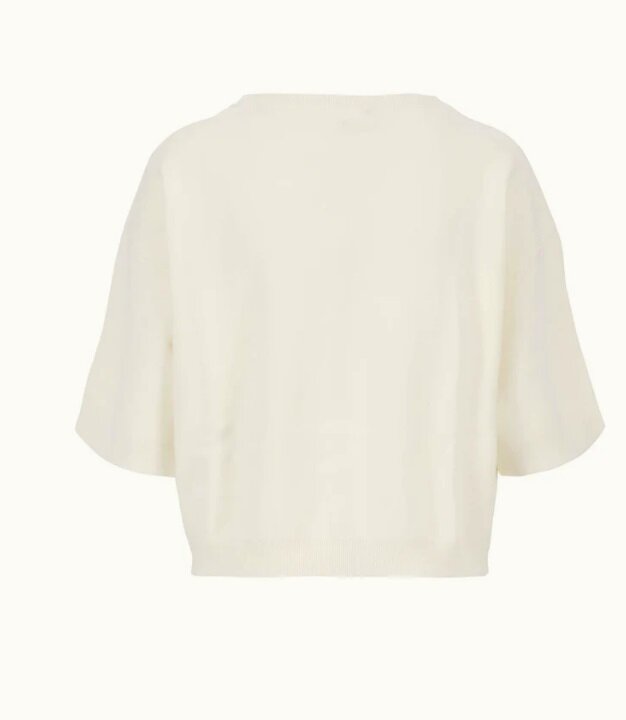 Zusss fijnbrei vestje off white