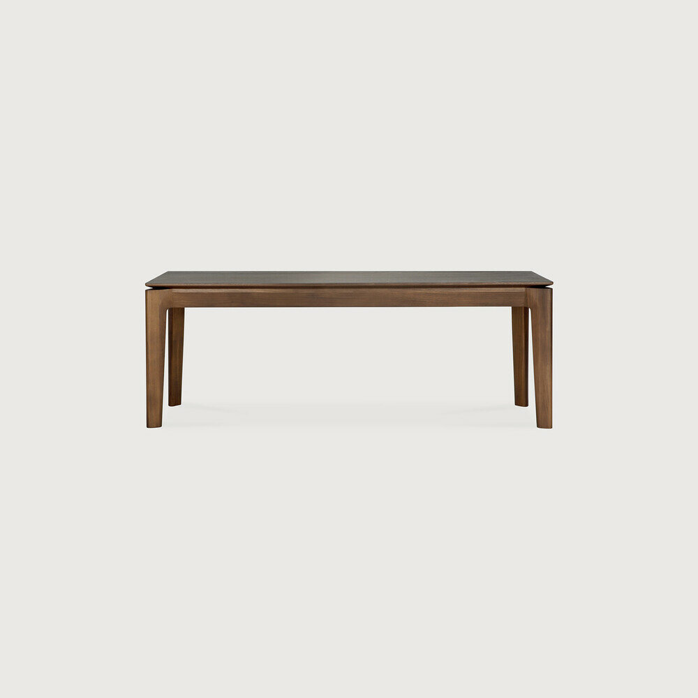 Ethnicraft Bok Bench Varnished Teak Brown 126cm