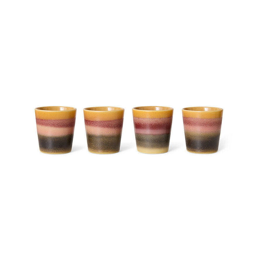 HKLIVING 70s ceramics: coffee mug sunset