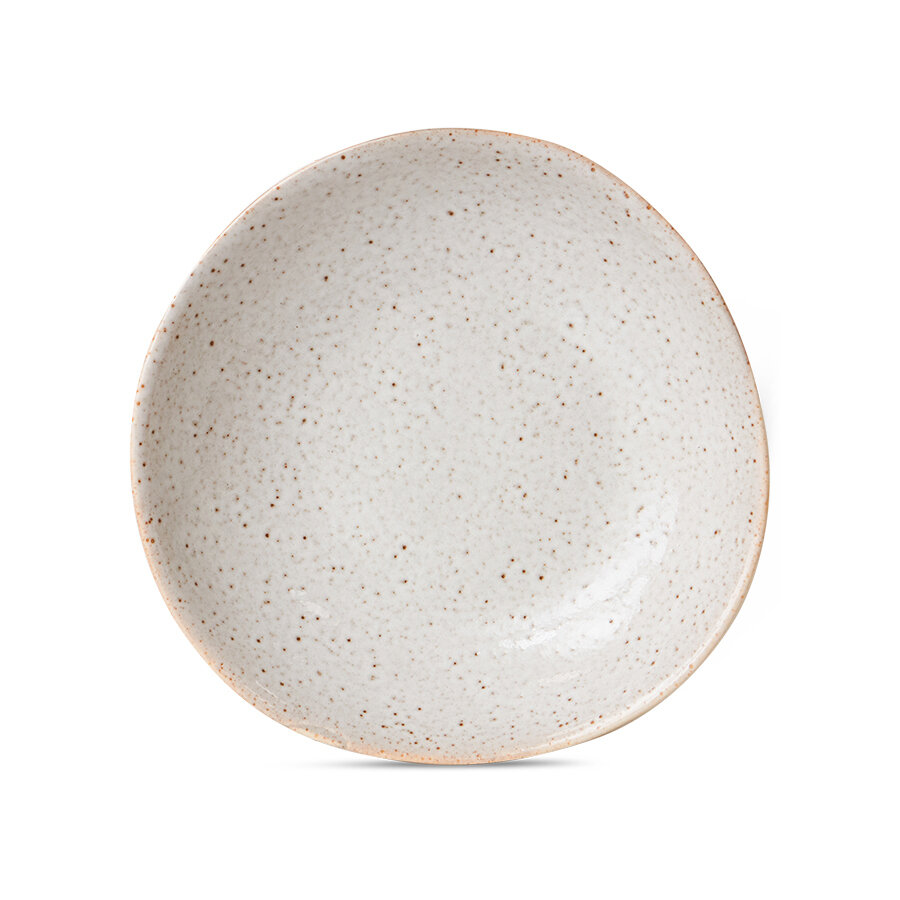 HKLIVING 70s ceramics: curry bowls hibiscus, set of 2