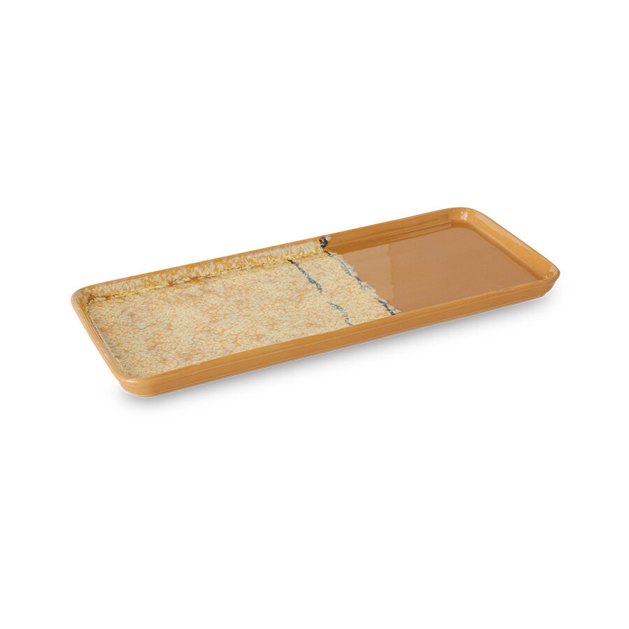 HKLIVING 70s ceramics: cake tray sunbeam