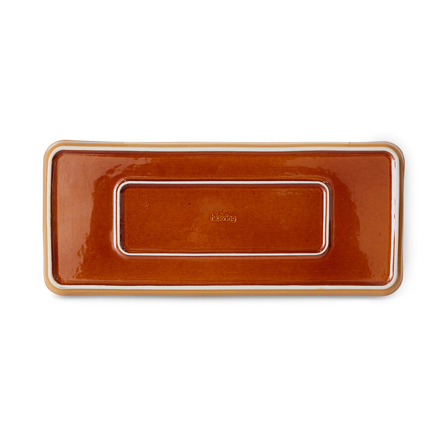 HKLIVING 70s ceramics: cake tray sunbeam