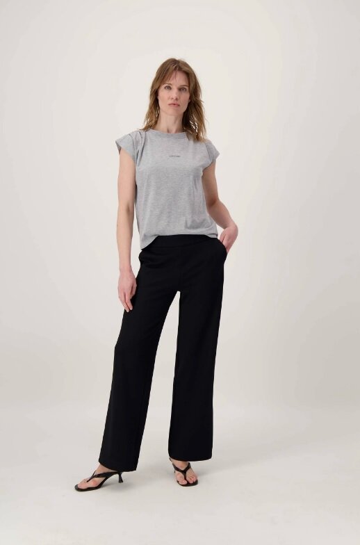 Zusss scuba stretch broek recht model