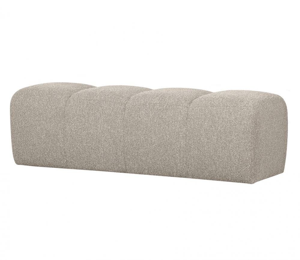 Woood Mojo Eetbankje 164cm Boucl&eacute; Beige Melange