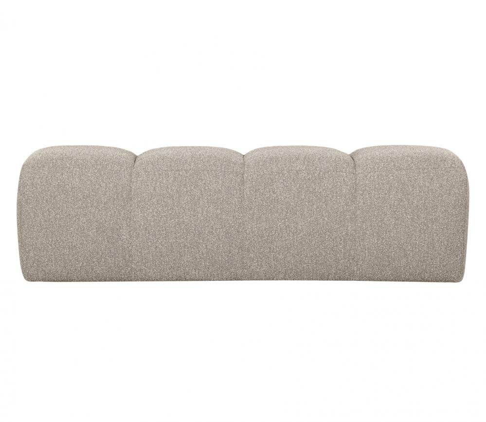 Woood Mojo Eetbankje 164cm Boucl&eacute; Beige Melange