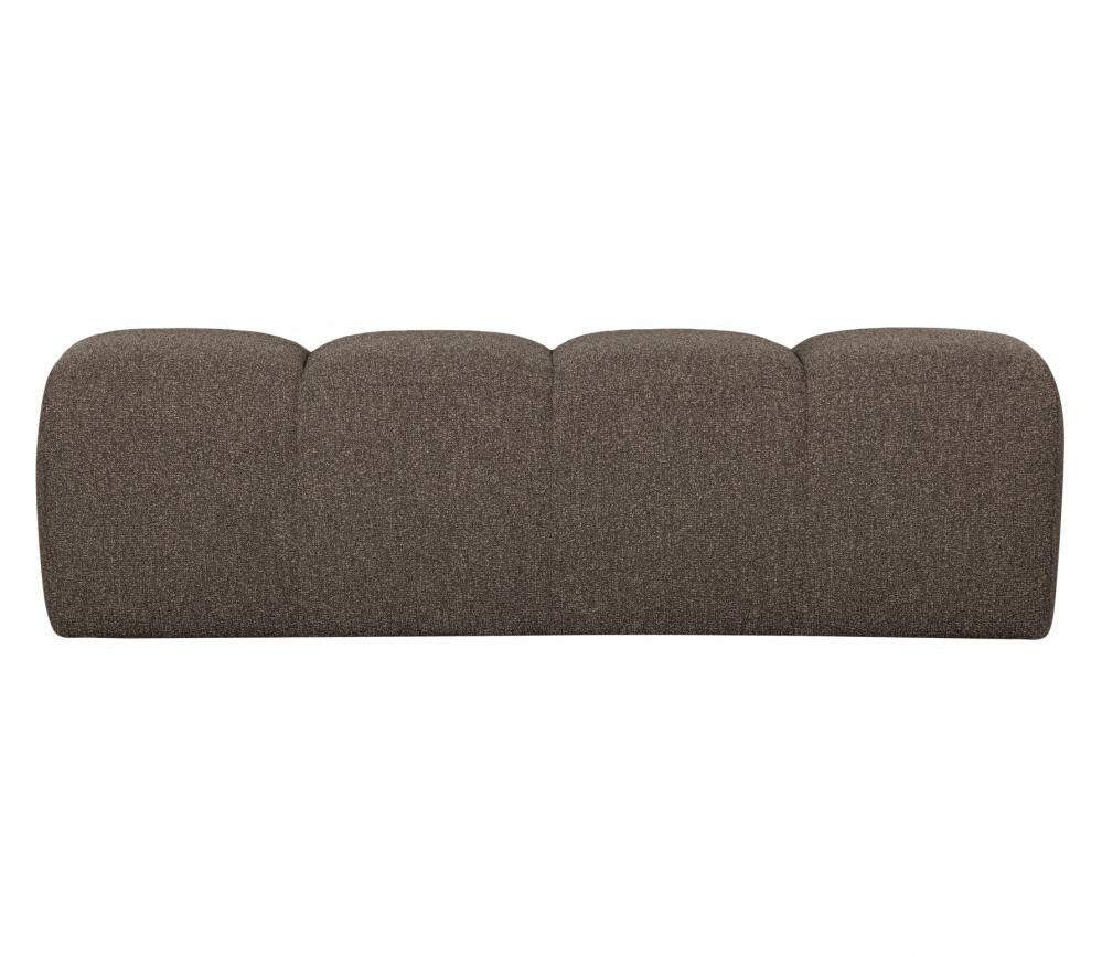 Woood Mojo Eetbankje 164cm Boucl&eacute; Bruin Melange