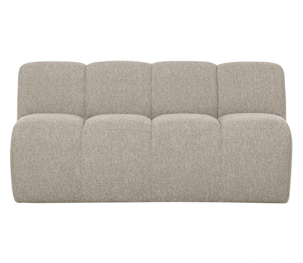Woood Mojo Eetbankje 164cm Met Rugleuning Boucl&eacute; Beige Melange