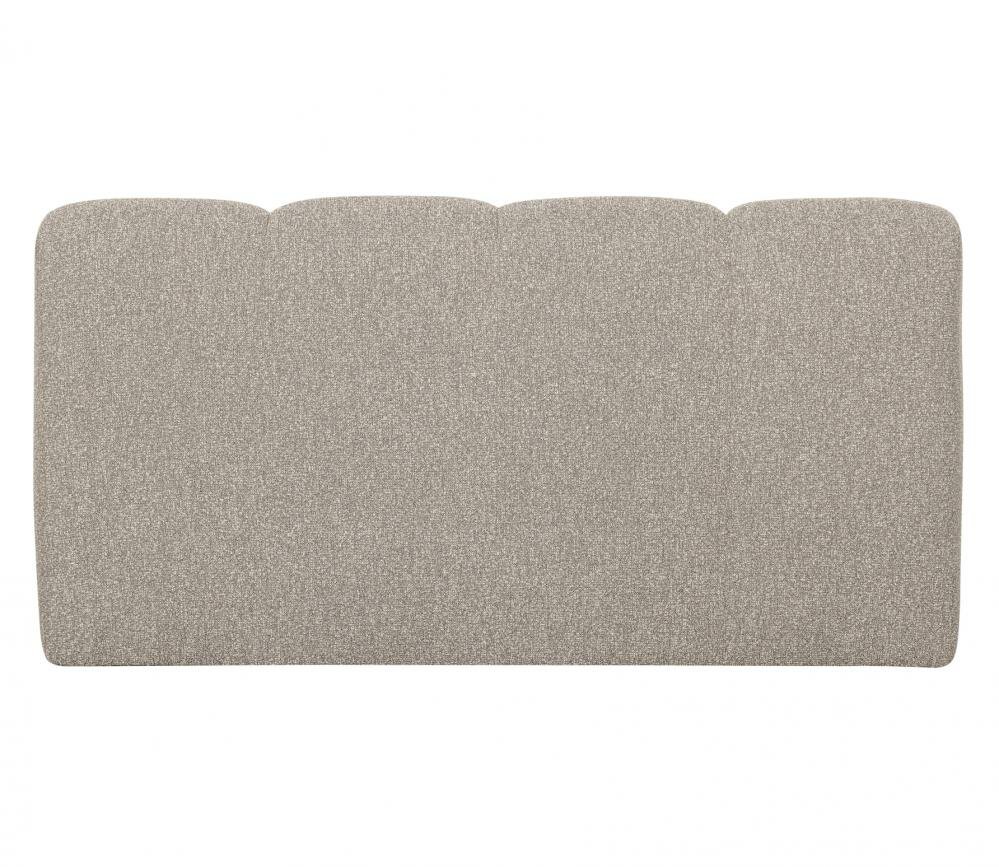 Woood Mojo Eetbankje 164cm Met Rugleuning Boucl&eacute; Beige Melange