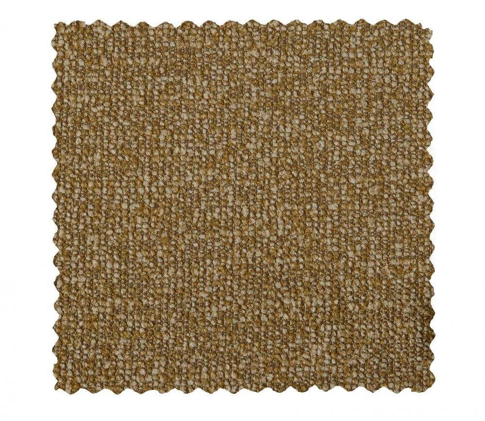 WOOOD Mojo Eetbankje 164cm Met Rugleuning Boucl&eacute; Geel/Bruin Melange