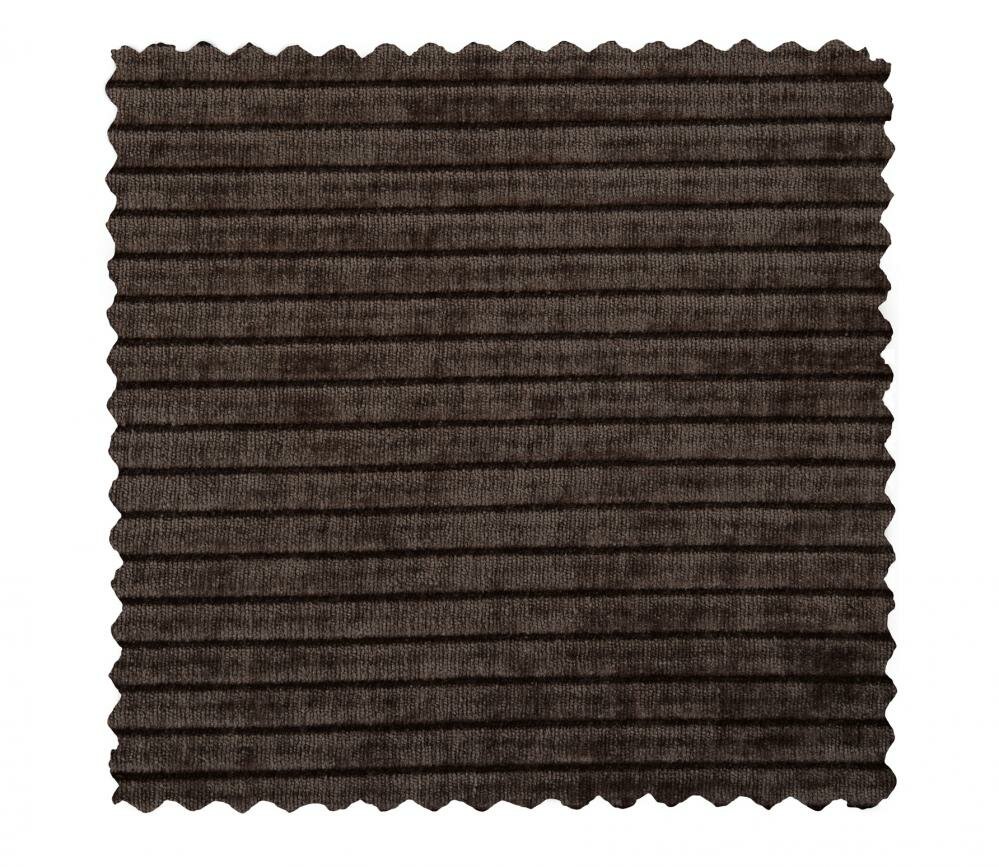 WOOOD Mojo Eetbankje 164cm Met Rugleuning Ribstof Bruin
