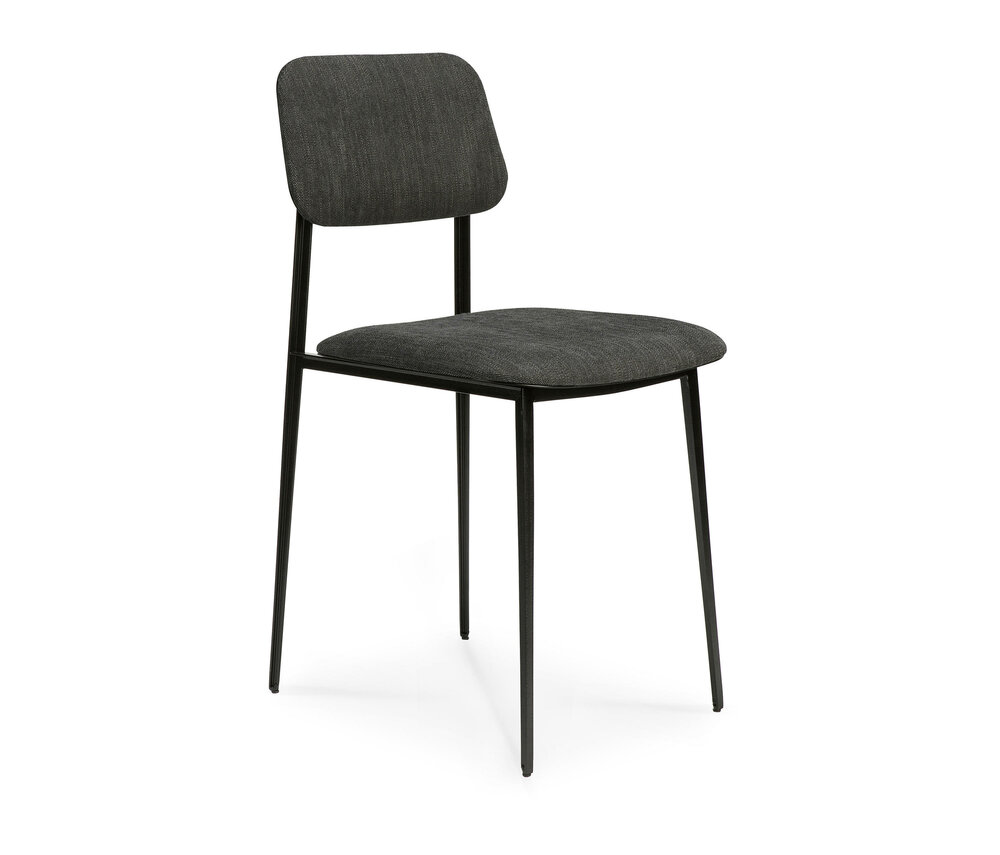Ethnicraft DC Dining Chair Dark Grey
