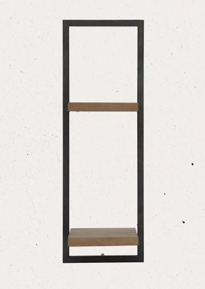 dBodhi Shelfmate wandplank type D smooth teak powder coat