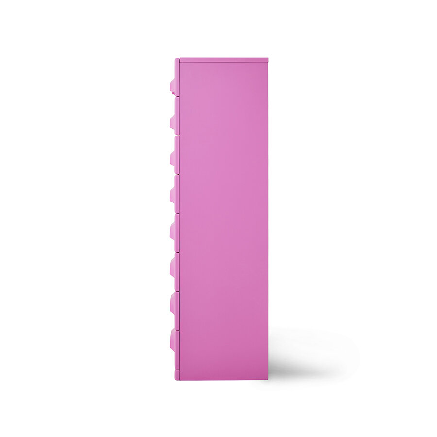 HKLIVING Chest Of 8 Drawers Urban Pink