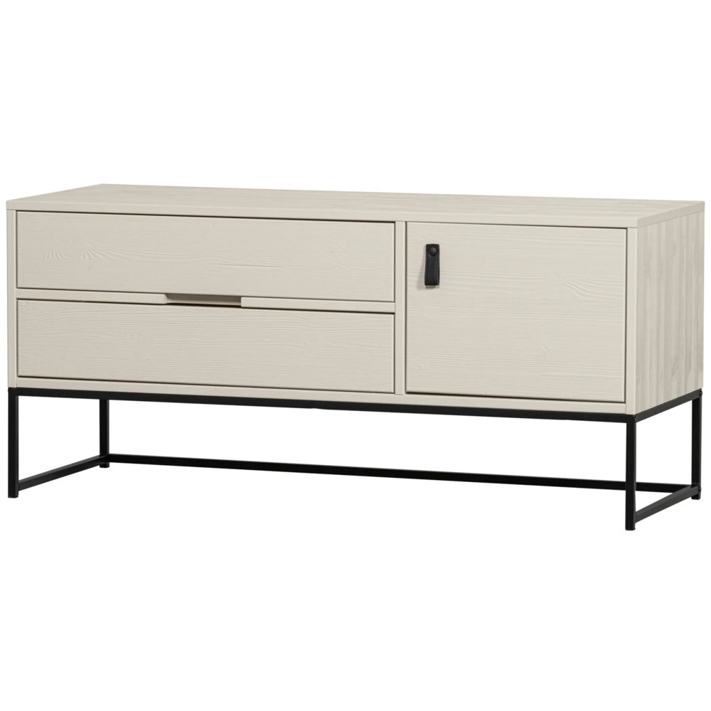 WOOOD Essentials Silas TV Meubel 120cm Grenen Dust