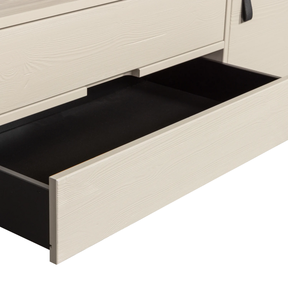 WOOOD Essentials Silas TV Meubel 120cm Grenen Dust