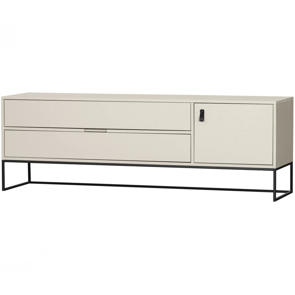 WOOOD Essentials Silas TV Meubel 180cm Grenen Dust