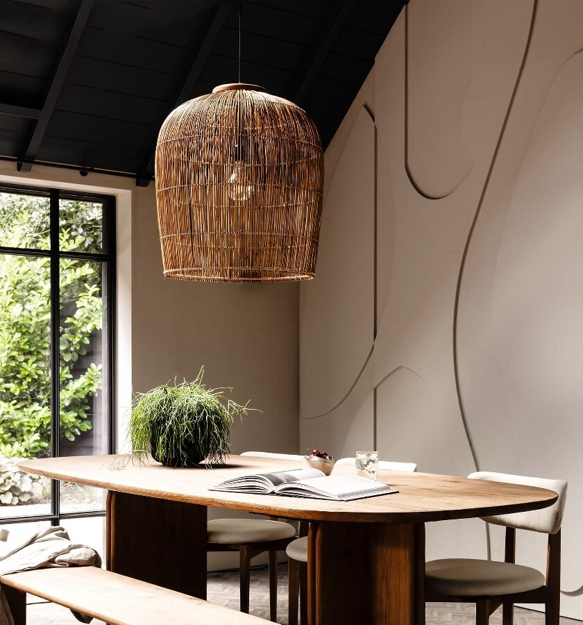 Dbodhi Aura Hanglamp Rattan brown