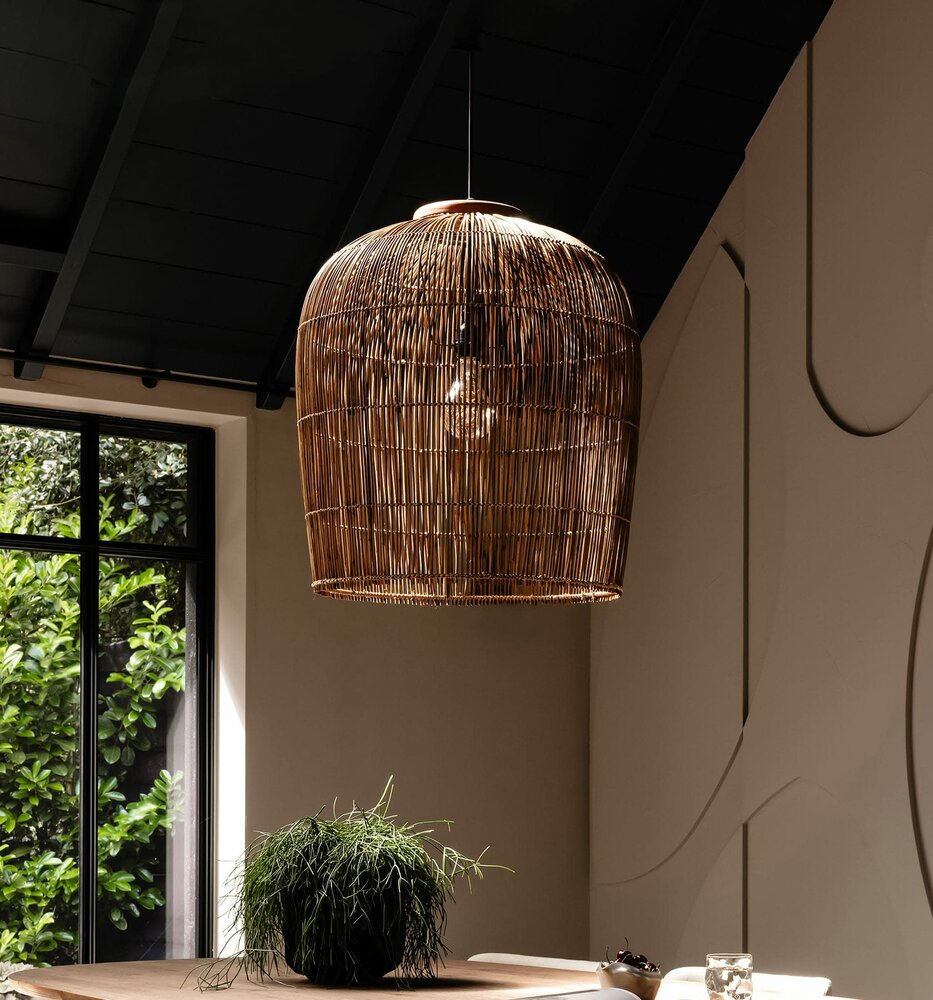Dbodhi Aura Hanglamp Rattan brown