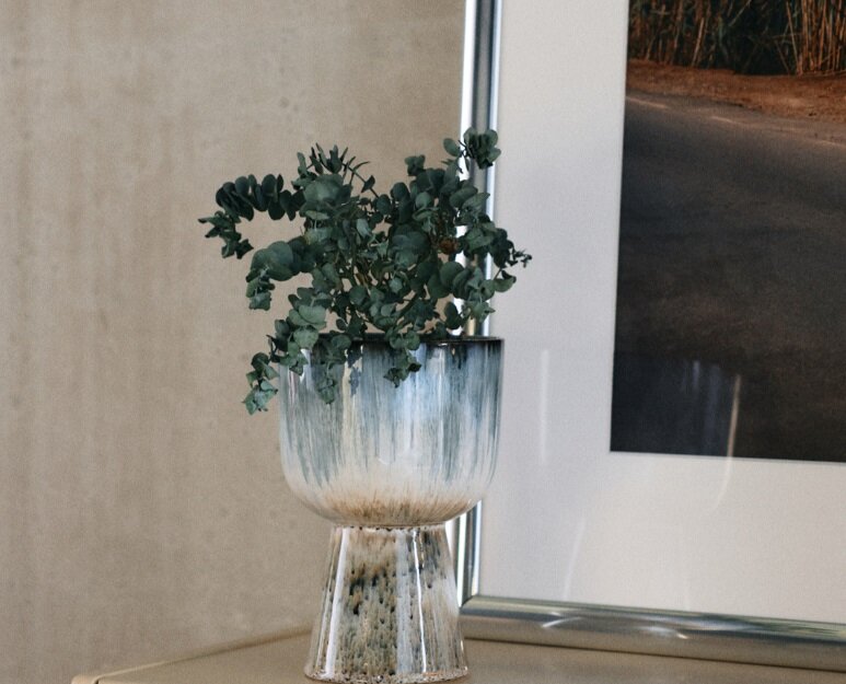 HKLIVING Retro flower pot glacier