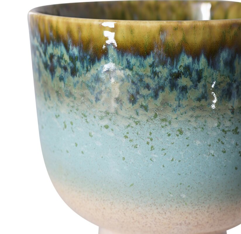 HKLIVING Retro flower pot lagoon