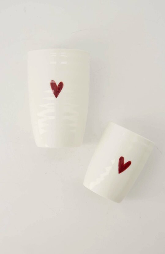 Zusss mok L hartje wit rood